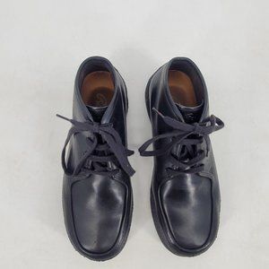 Roots Black Chuka Boot  Leather Lace up Size 7.5 Men Size 9.5 Women